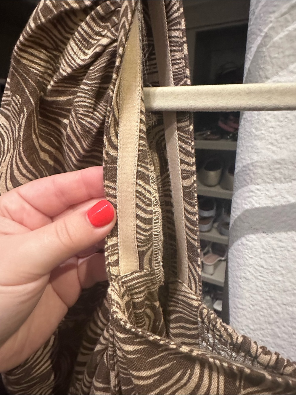 House of Harlow 1960 Brown and Cream Mini Dress - Picture 4 of 7